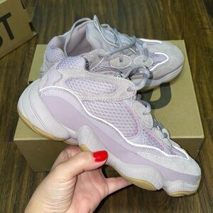 Yeezzy 500 blush purple men size 4